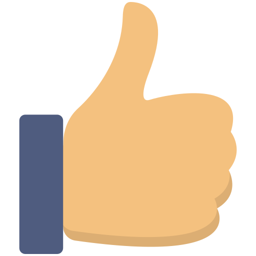 Thumb up - Free hands and gestures icons