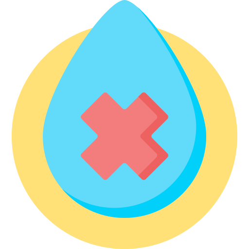 escasez de agua icono gratis