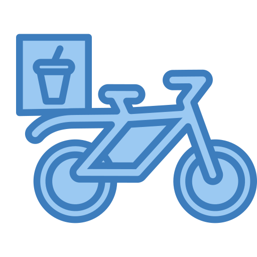 entrega de comida icono gratis