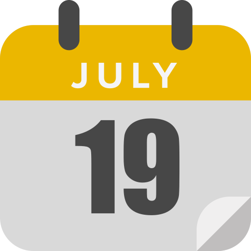 Июль бесплатно иконка