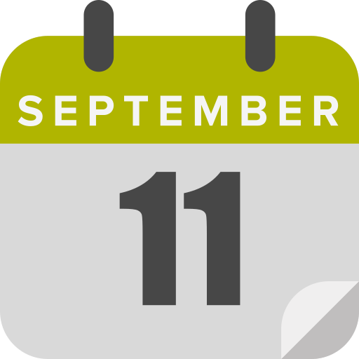 septiembre icono gratis