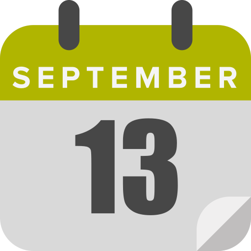 septiembre icono gratis