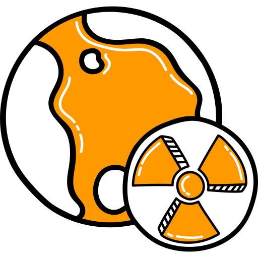 arma nuclear icono gratis