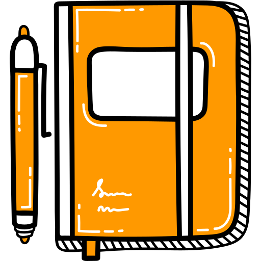 libro de escritura icono gratis