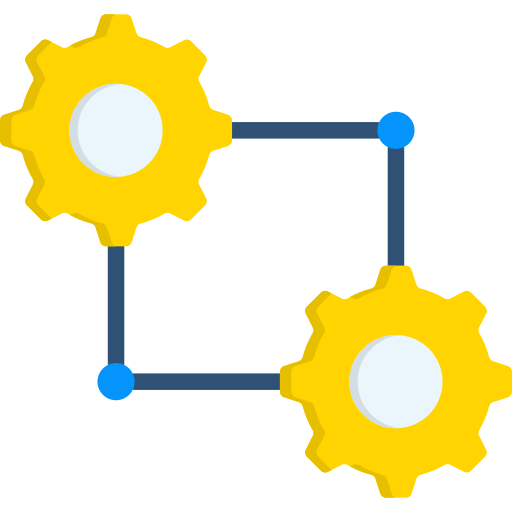 integración icono gratis