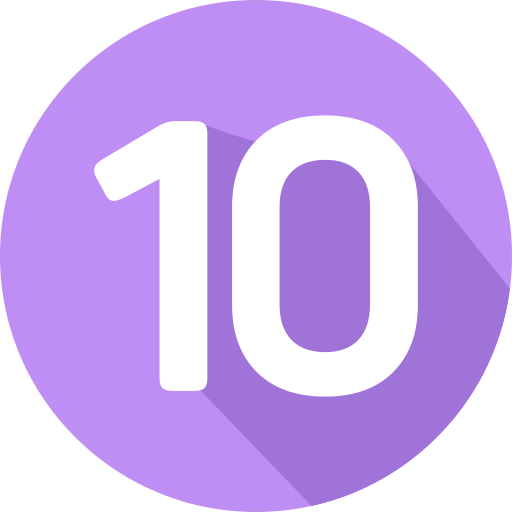 nummer 10 kostenlos Icon
