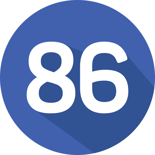 86 kostenlos Icon