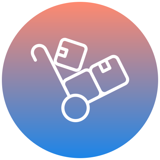 Hand trolley free icon Hand trolley free icon
