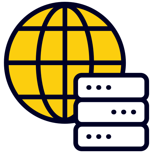 base de datos mundial icono gratis