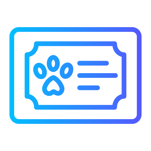 Certificate free icon