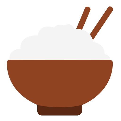 밥 그릇 무료 아이콘