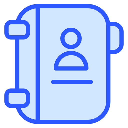 directorio telefónico icono gratis