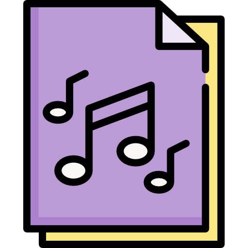 archivo de audio icono gratis