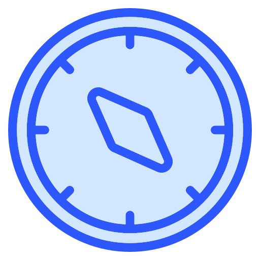 brújula icono gratis