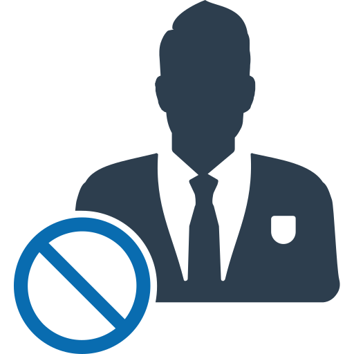 금지 무료 아이콘