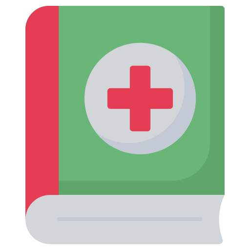 libro medico icono gratis