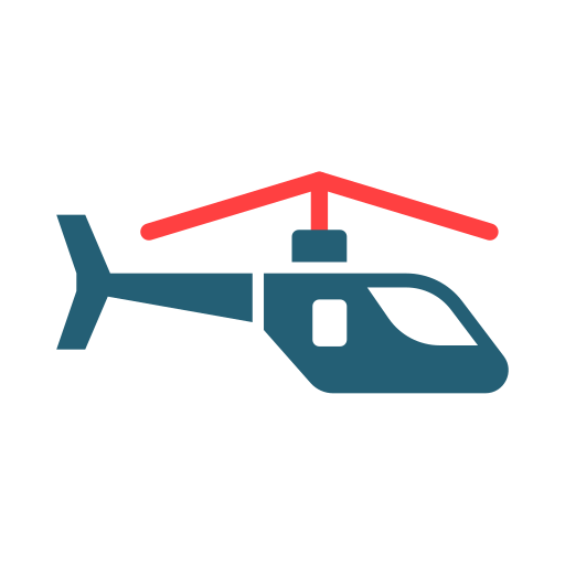 helicóptero icono gratis