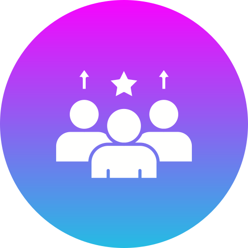 Leadership Generic gradient fill icon