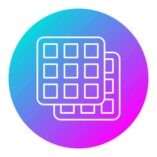 Waffle free icon