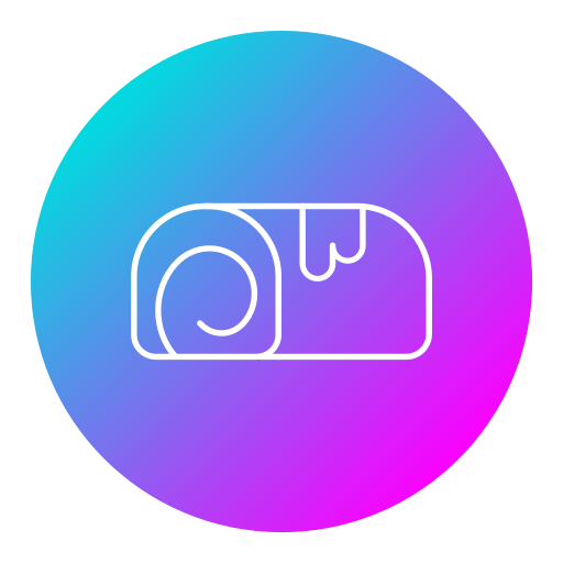Swiss roll free icon Swiss roll free icon