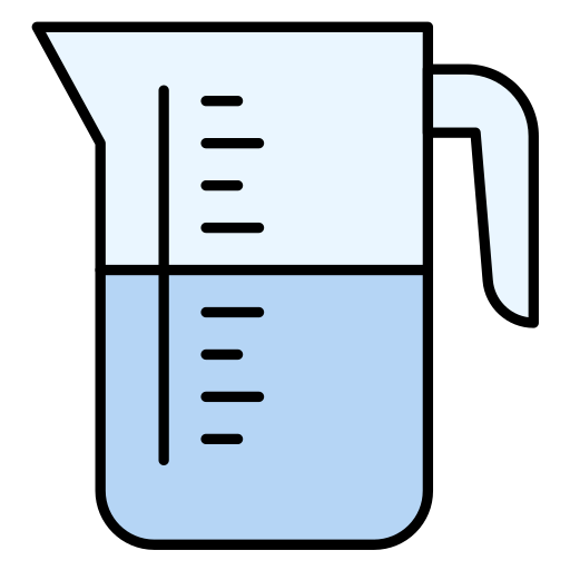 Measuring cup free icon