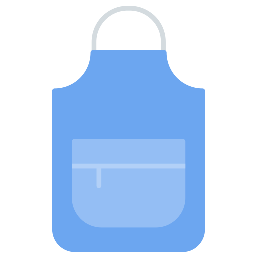 delantal para cocina icono gratis