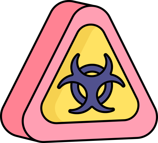 Biohazard free icon