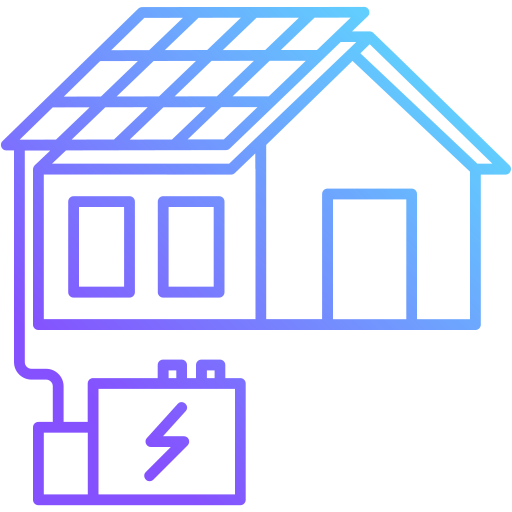 energía solar icono gratis