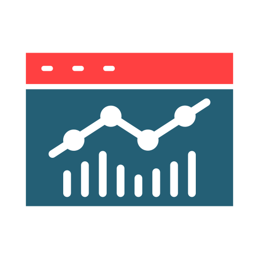 visualización de datos icono gratis