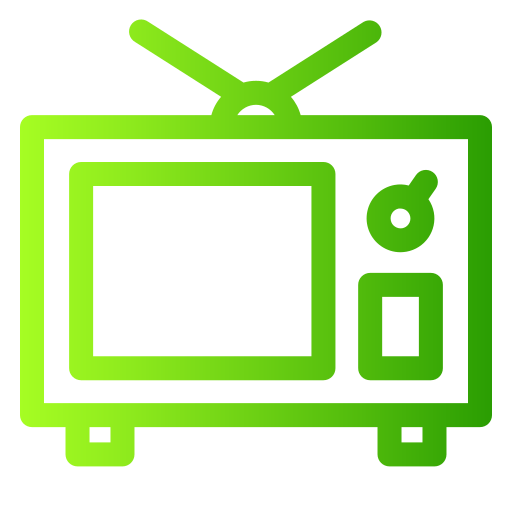 televisión retro icono gratis