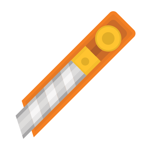 cortador icono gratis