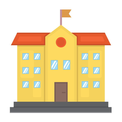 escola grátis ícone