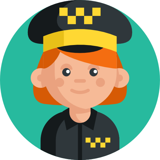 Водитель такси бесплатно иконка Водитель такси бесплатно иконка