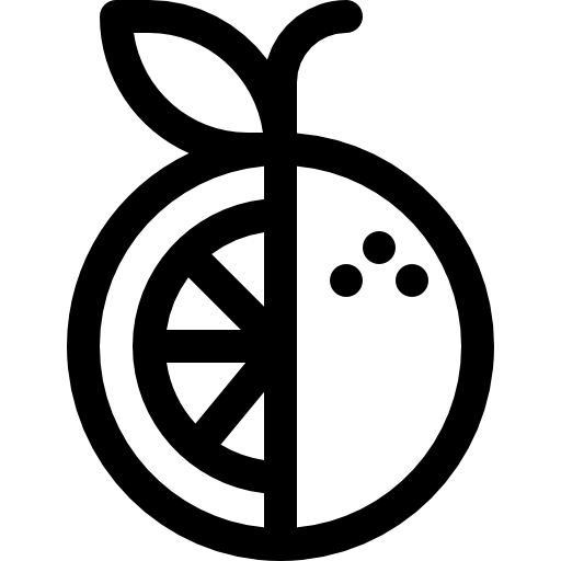 naranja icono gratis