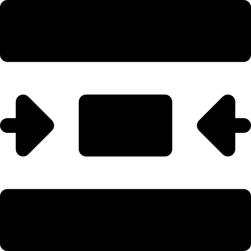 centrar icono gratis