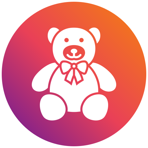 oso de peluche icono gratis