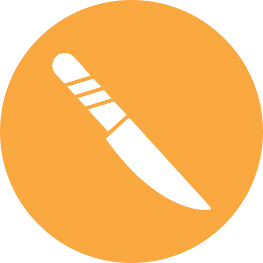 Knife free icon