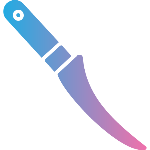 cuchillo para deshuesar icono gratis