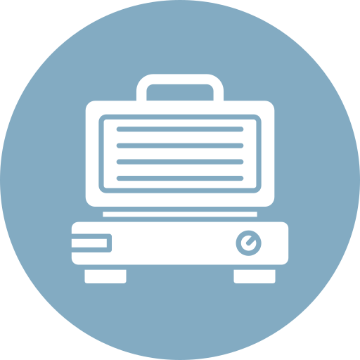 Electric grill free icon