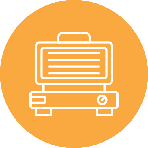 Electric grill free icon