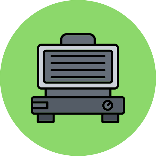 Electric grill free icon