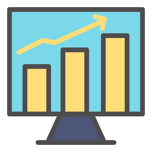 Bar chart free icon Bar chart free icon