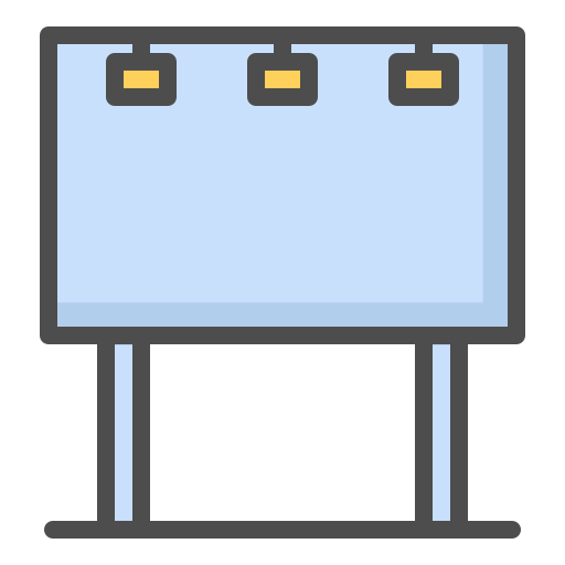 cartelera icono gratis