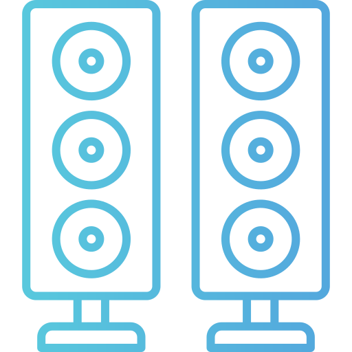 cine en casa icono gratis