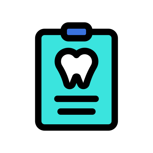 registro dental icono gratis