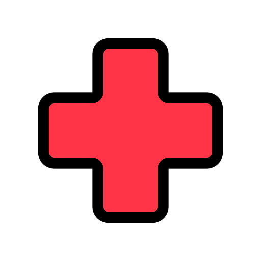 Medical cross free icon Medical cross free icon