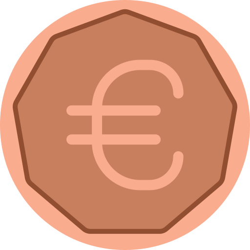 euro icono gratis