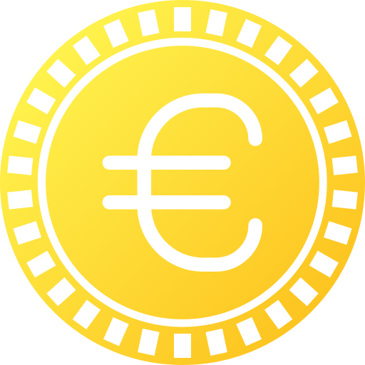 euro icono gratis