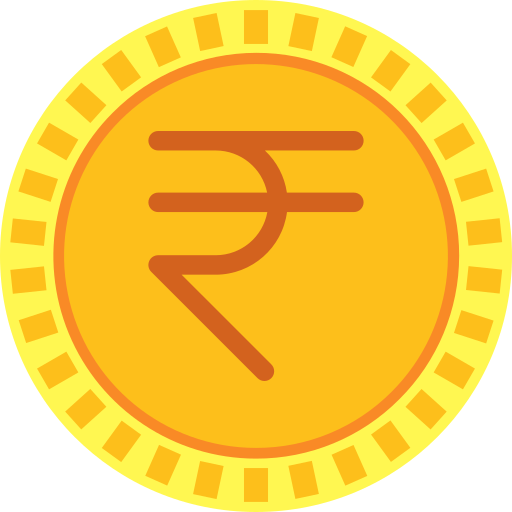 Rupee free icon Rupee free icon