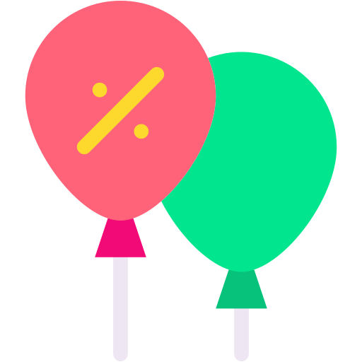 globos icono gratis